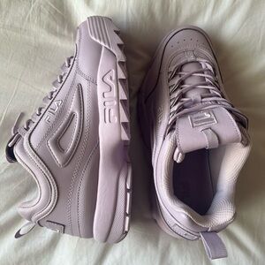 Purple Fila Disruptor 2 Premium Sneakers